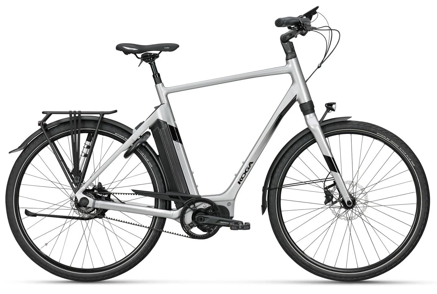 Koga Vectro S30 Gents Grey High Gloss 28" 500 Wh Diamant, Hersteller-grey high gloss, L Koga Vectro S30 Gents Grey High Gloss 28" 500 Wh Diamant, Hersteller-grey high gloss, L