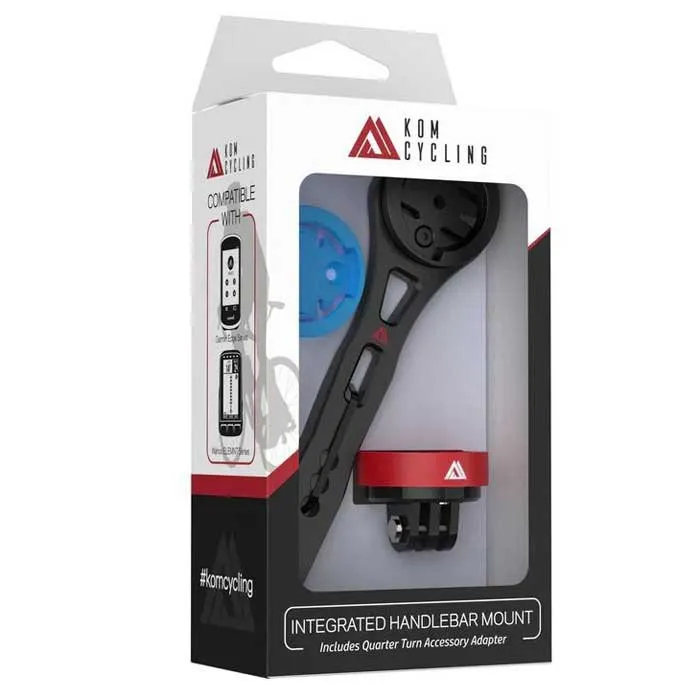 Kom Cycling Garmin/gopro Integrated Fahrradcomputerhalterung, Black, One Size Kom Cycling Garmin/gopro Integrated Fahrradcomputerhalterung, Black, One Size