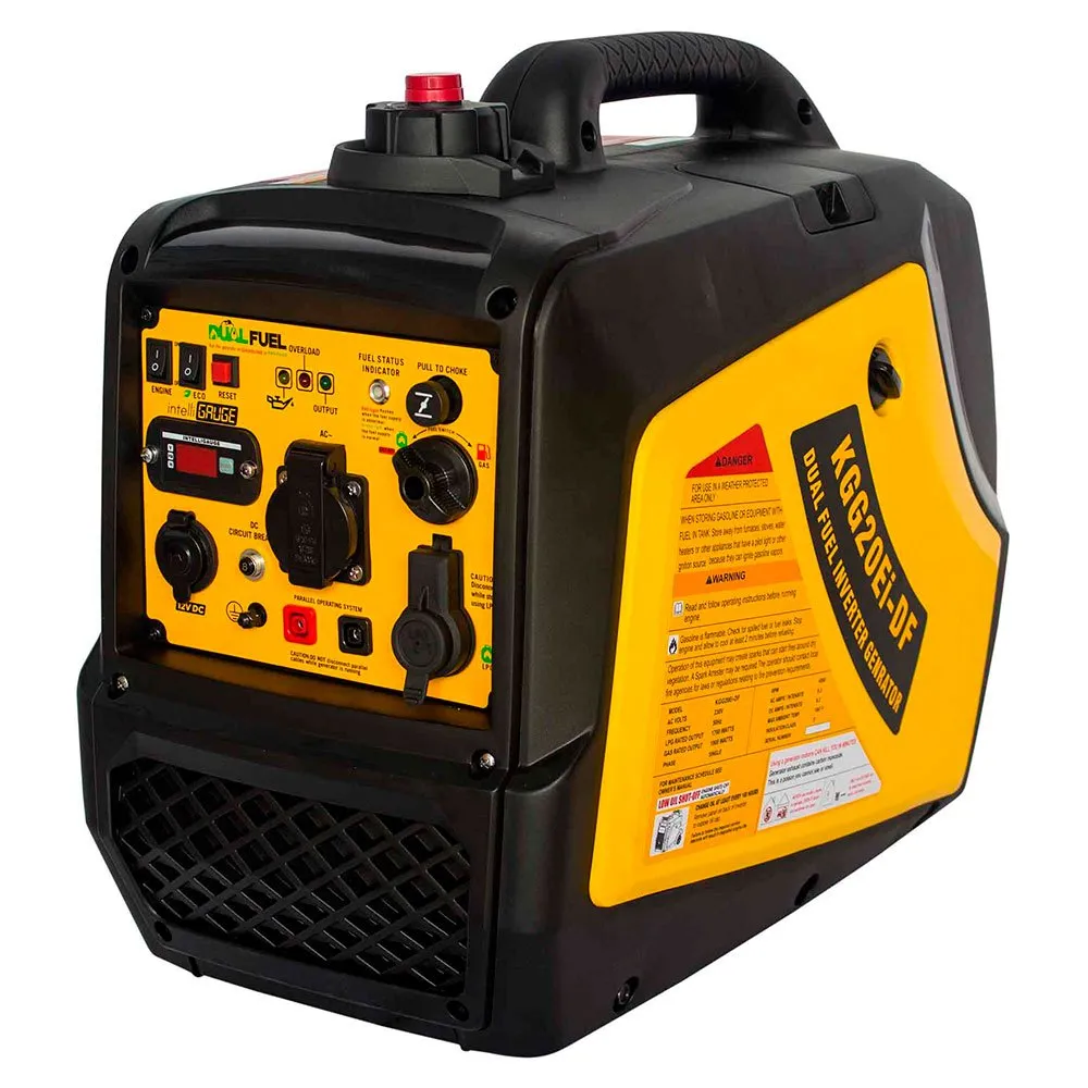 Kompak Kgg20ei-df 2300w Inverter Electric Generator, Black / yellow, One Size Kompak Kgg20ei-df 2300w Inverter Electric Generator, Black / yellow, One Size