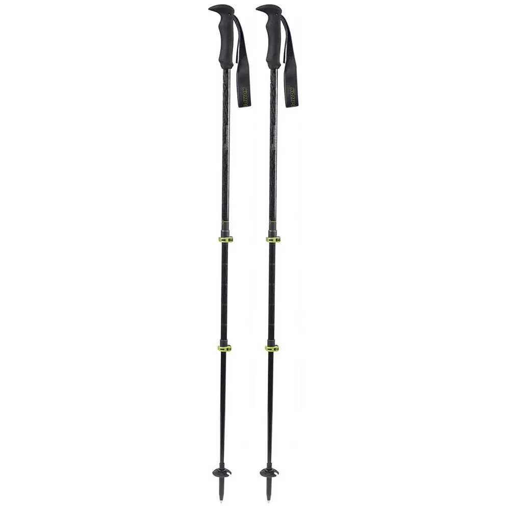Komperdell Carbon Composite .c3 Stöcke, Black / green, 105-140cm Komperdell Carbon Composite .c3 Stöcke, Black / green, 105-140cm