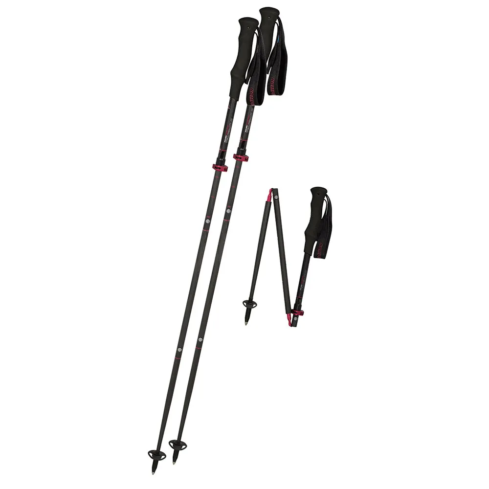 Komperdell Carbon Fxp.4 Summit Vario Compact Stöcke, 105-125cm Komperdell Carbon Fxp.4 Summit Vario Compact Stöcke, 105-125cm