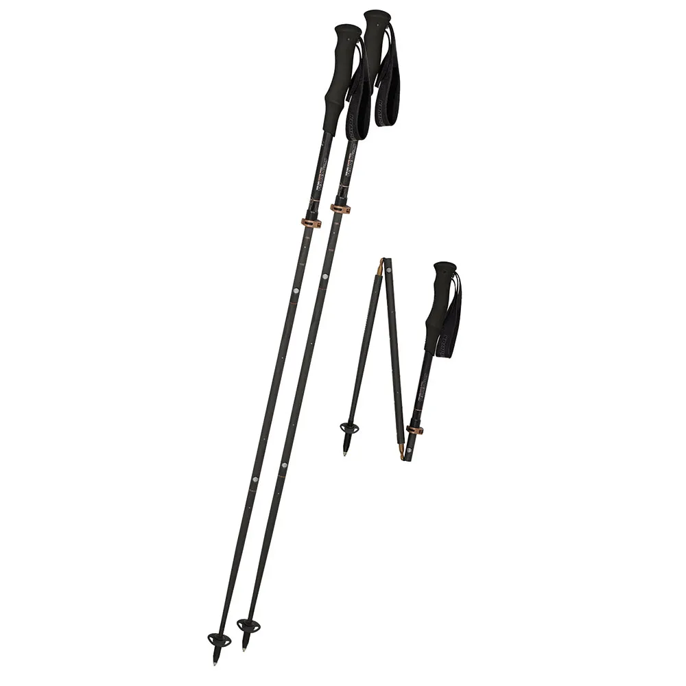 Komperdell Carbon Fxp.4 Summit Vario Stöcke, 115-135cm