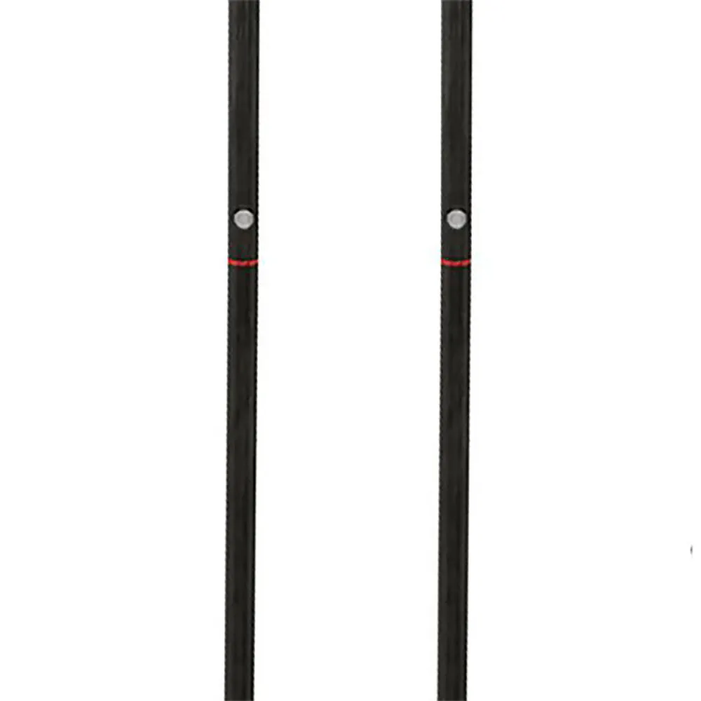 Komperdell Carbon Fxp.4 Trail Ultralight Vario Compact Stöcke, Black / red, 105-125cm