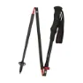 Komperdell Carbon Fxp.4 Trail Ultralight Vario Compact Stöcke, Black / red, 105-125cm