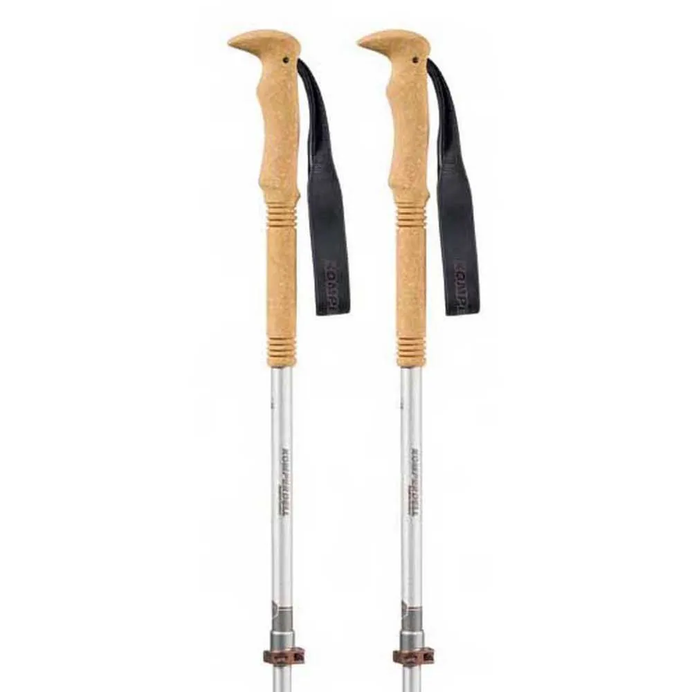 Komperdell Explorer Contour Cork Stöcke, Grey / brown, 105-140cm Komperdell Explorer Contour Cork Stöcke, Grey / brown, 105-140cm