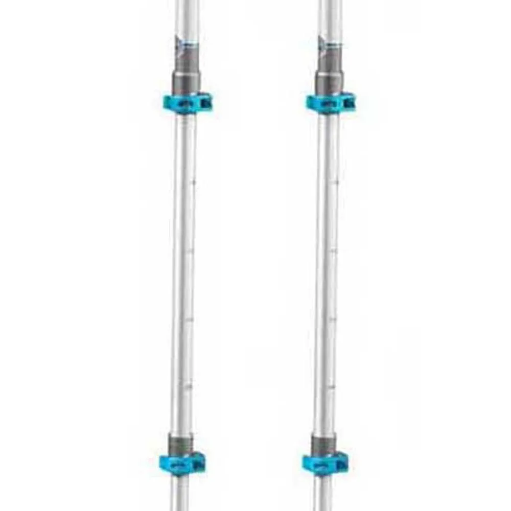 Komperdell Explorer Contour Powerlock Stöcke, Grey / blue, 105-140cm Komperdell Explorer Contour Powerlock Stöcke, Grey / blue, 105-140cm
