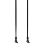 Komperdell Poniente Carbon Vario Stöcke, Black, 105-125cm