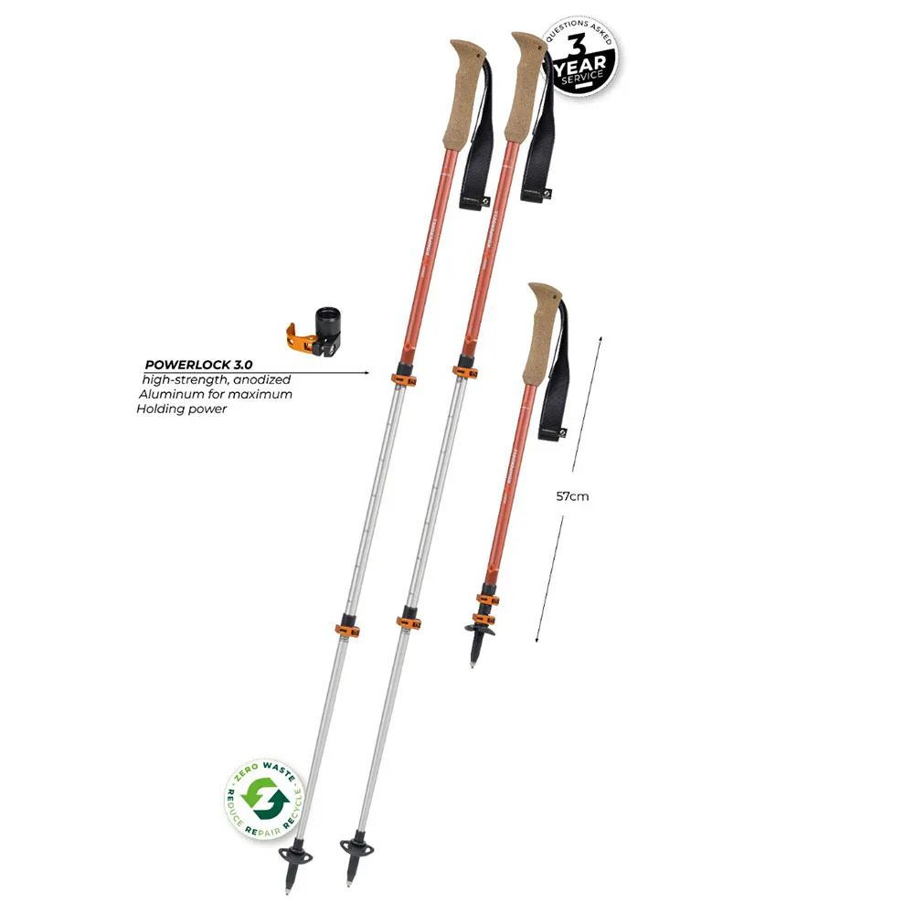 Komperdell Ridgehiker Zero Compact Stöcke, 90-120cm Komperdell Ridgehiker Zero Compact Stöcke, 90-120cm