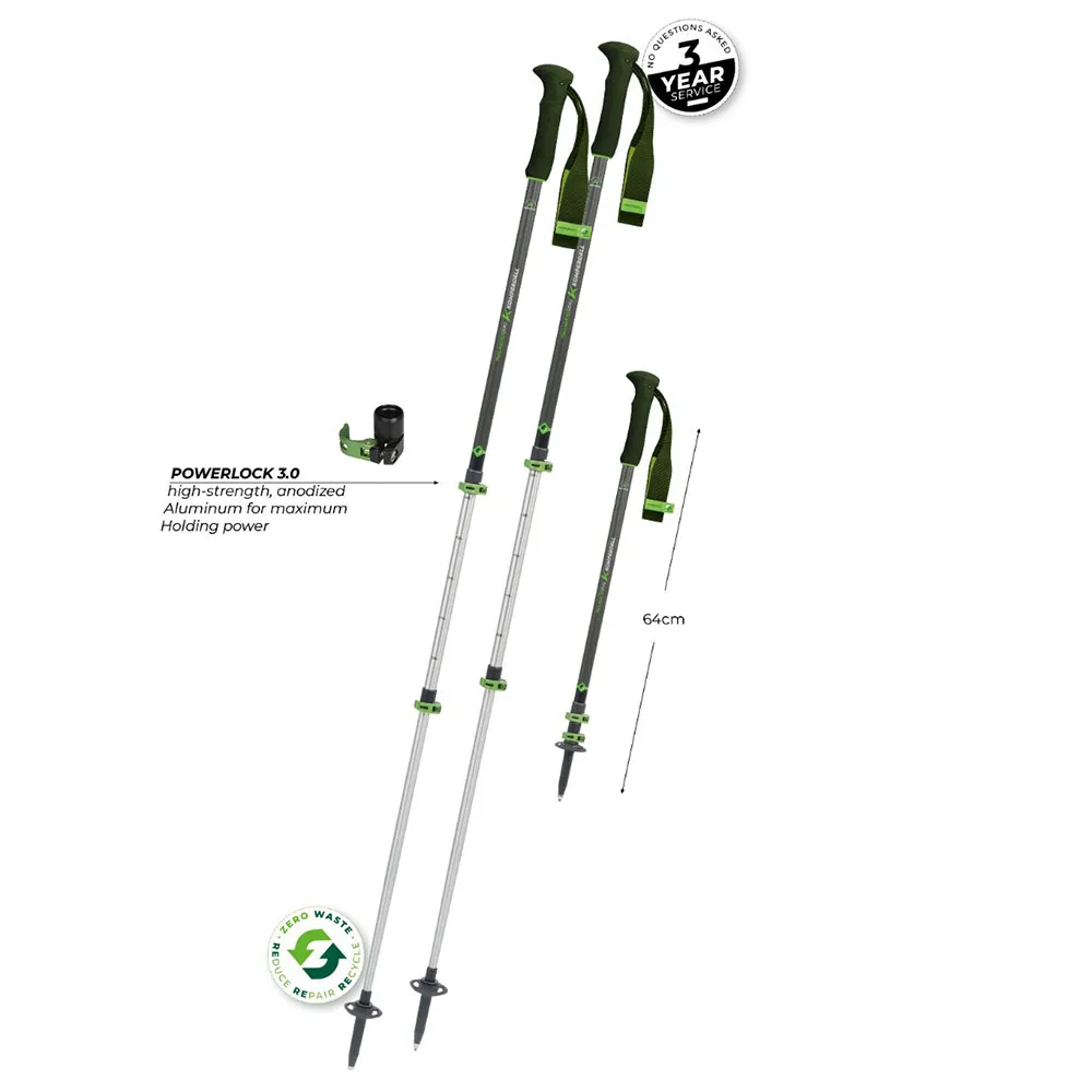 Komperdell Trailmaster Zero Stöcke, 105-140cm Komperdell Trailmaster Zero Stöcke, 105-140cm