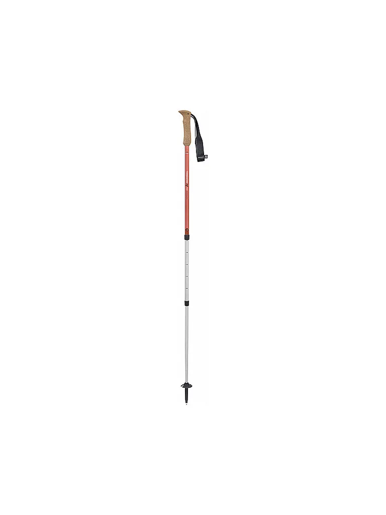 Komperdell Trekkingstöcke Highlander Zero, Rot, EG Komperdell Trekkingstöcke Highlander Zero, Rot, EG