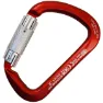 Kong Aluminium Extra Großer Drehverschluss-karabinerhaken, Red, One Size