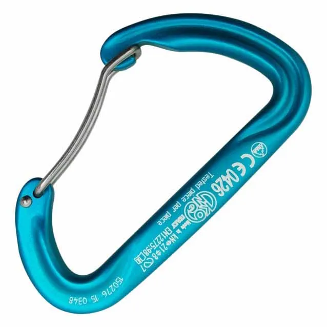 Kong Argon Wire Expressschlinge, Grey / cyan, One Size Kong Argon Wire Expressschlinge, Grey / cyan, One Size