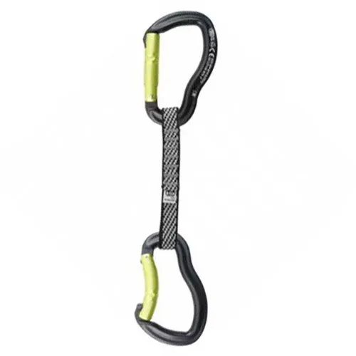 Kong Ergo Dyneema Expressschlinge, Black / yellow, One Size Kong Ergo Dyneema Expressschlinge, Black / yellow, One Size