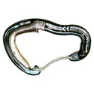 Kong Ergo Wire Panic Karabinerhaken, Black, 30cm
