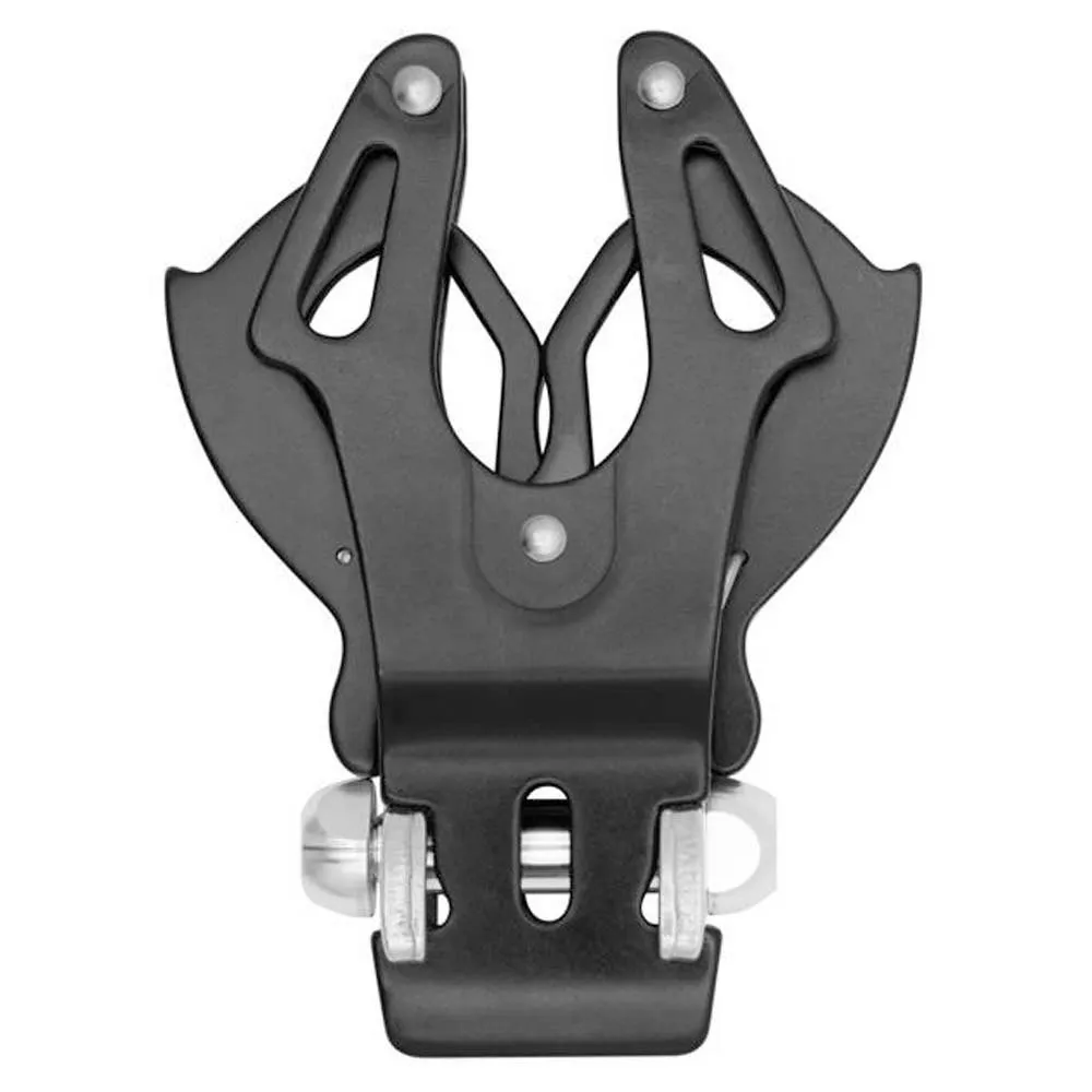 Kong Frog Nude Karabinerhaken, Black, One Size