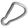 Kong Harness Kl Karabinerhaken, Silver, 120mm
