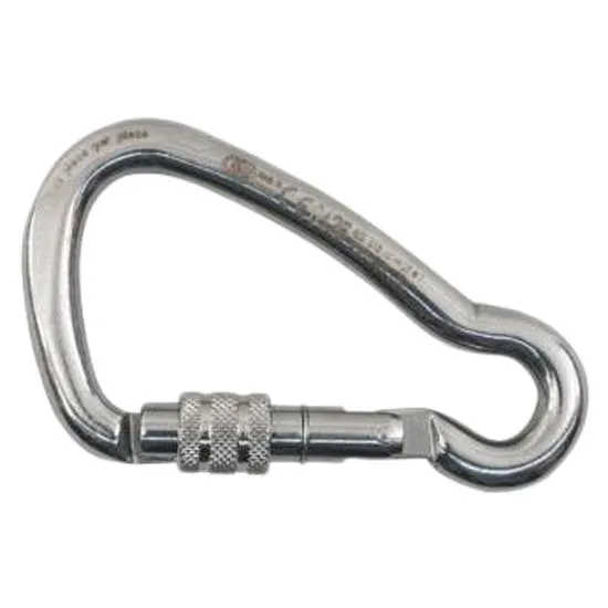 Kong Harness Kl Schraubkarabiner, Silver, 120mm Kong Harness Kl Schraubkarabiner, Silver, 120mm