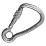 Kong Harness Schraubkarabiner, Grey, 100mm
