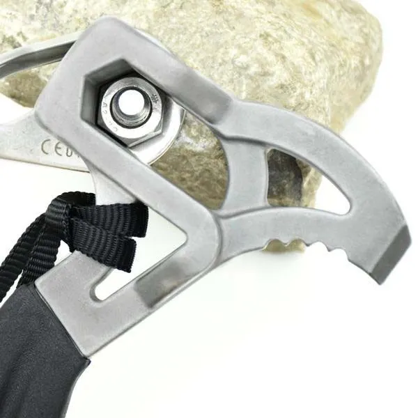 Kong Speleagle Eispickel Mit Hammer, Grey