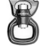 Kong Tango 360 Rotary Karabinerhaken, Black, One Size