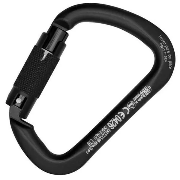 Kong X-large Alu Autoblock Karabinerhaken, Black, One Size Kong X-large Alu Autoblock Karabinerhaken, Black, One Size