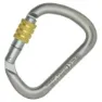 Kong X-large C Steel Threaded Karabinerhaken, Metal / lunar white, One Size