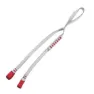 Kong Y Aro Canyon Bandschlinge, Silver / red, One Size
