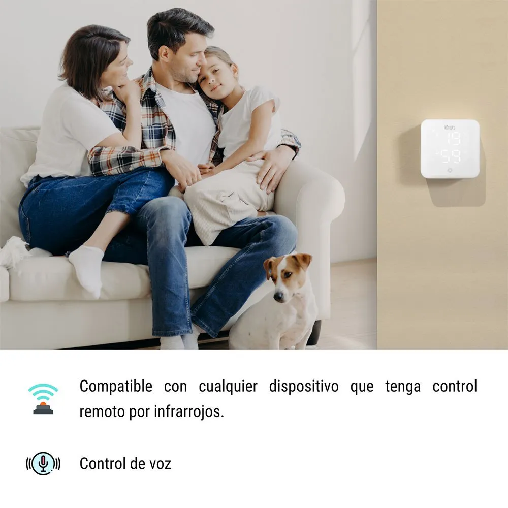 Konyks Climpac Intelligenter Thermostat, White, One Size Konyks Climpac Intelligenter Thermostat, White, One Size