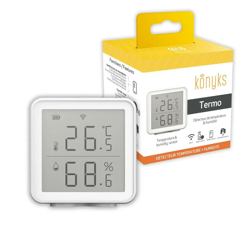 Konyks Termo Intelligenter Thermostat, White, One Size Konyks Termo Intelligenter Thermostat, White, One Size