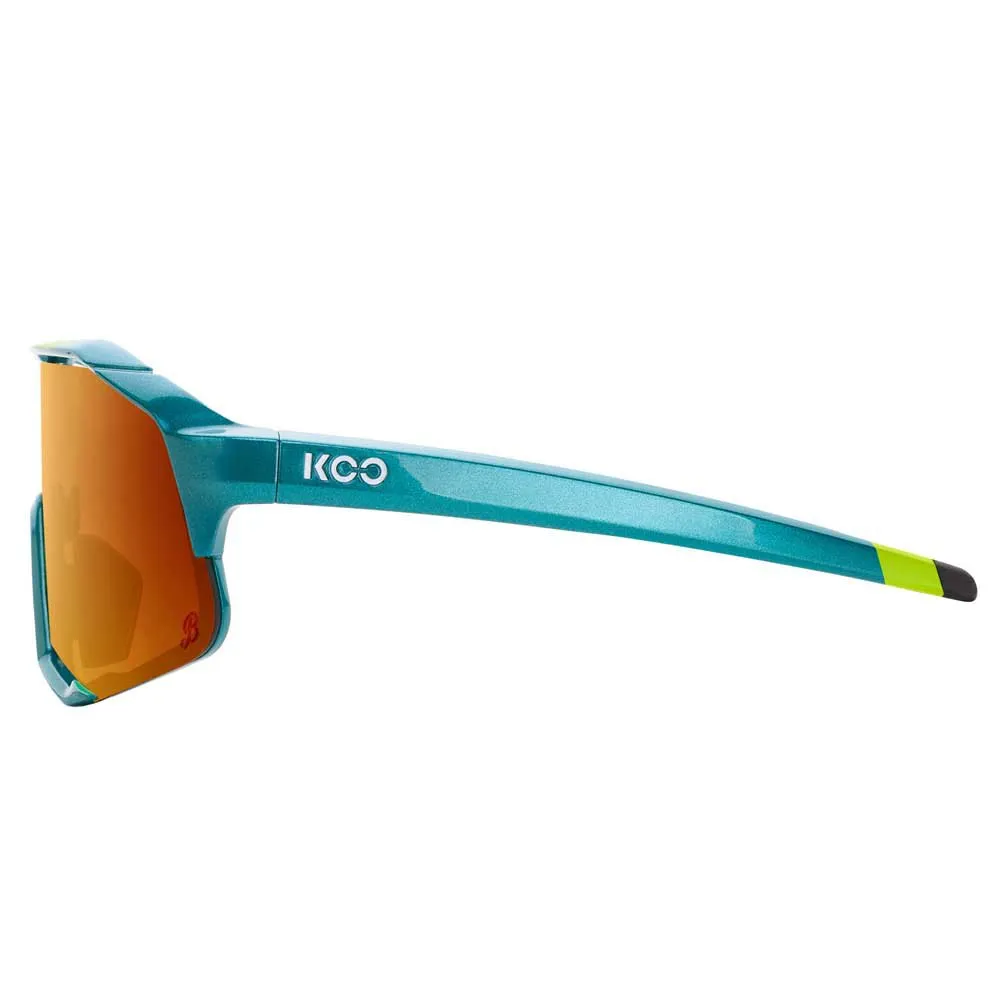 KOO Demos Bora Sonnenbrille, Green, Red Mirror/CAT2