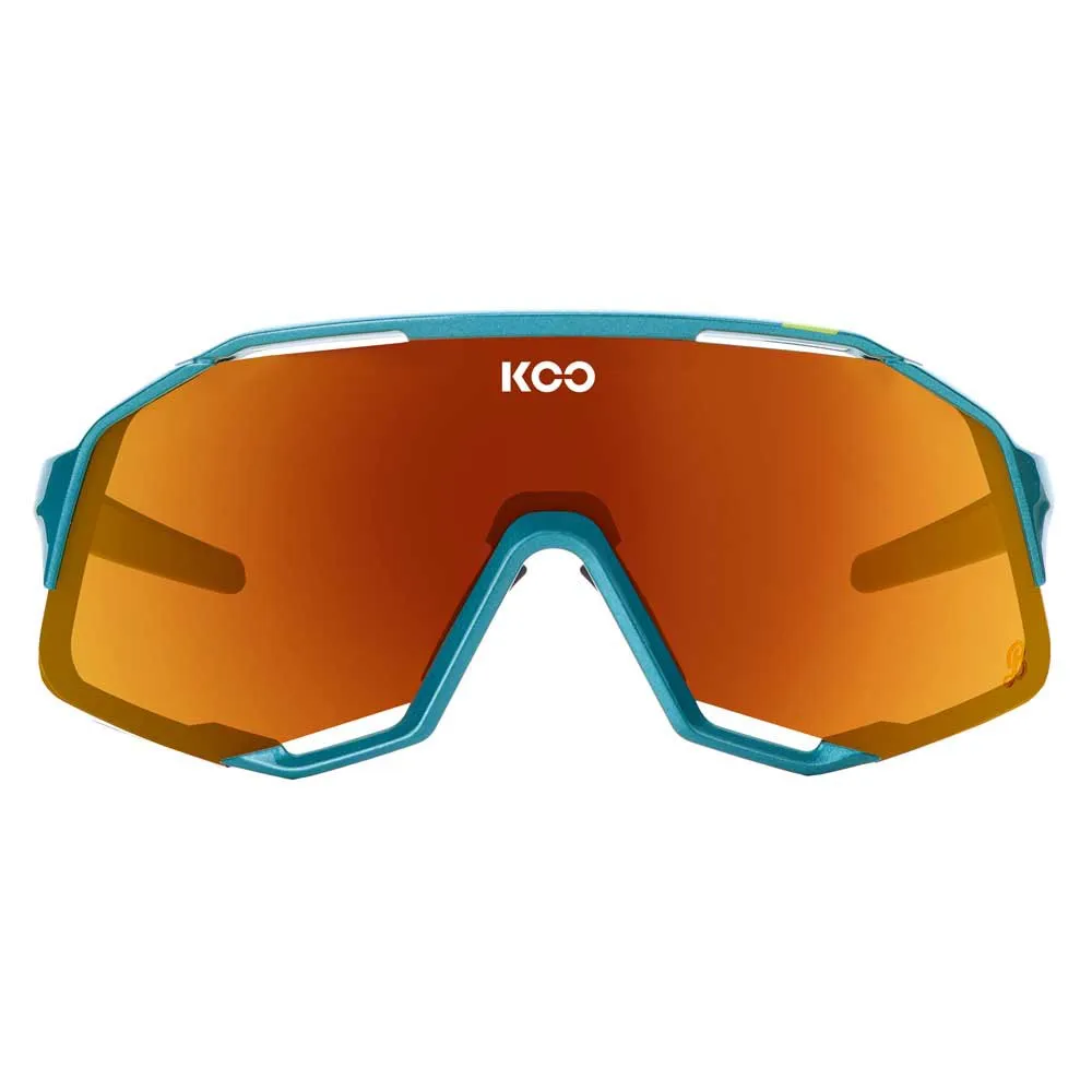 KOO Demos Bora Sonnenbrille, Green, Red Mirror/CAT2