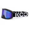 KOO Edge Mirror Brille, Black, Blue Mirror/CAT3