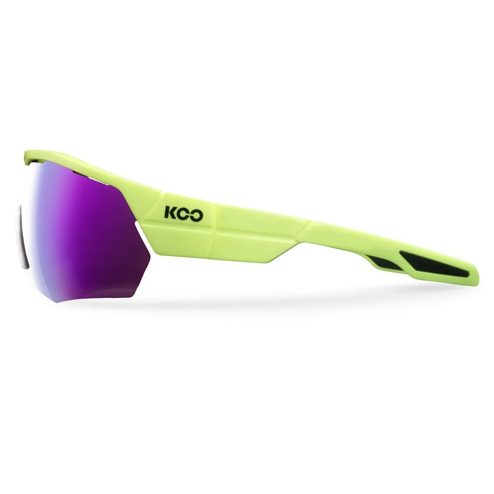 KOO Open Cube Sonnenbrille, Yellow fluo, Infrared/CAT3 KOO Open Cube Sonnenbrille, Yellow fluo, Infrared/CAT3