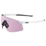 KOO Photochrome Sonnenbrille, White matt, Photochromic Pink Mirror/CAT1-3