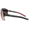 KOO Strade Bianche Sonnenbrille, Hype black, Siena Red Mirror/CAT2