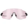 KOO Supernova Photochrome Sonnenbrille, Black matt, Photochromic Pink Lens/CAT1-3