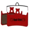 Kool-Stop D-586 Hope Tech 3/e4/stealth Race E4/mono/tech M4/rx4/sr Organische Scheibenbremsbeläge, Red / silver, One Size