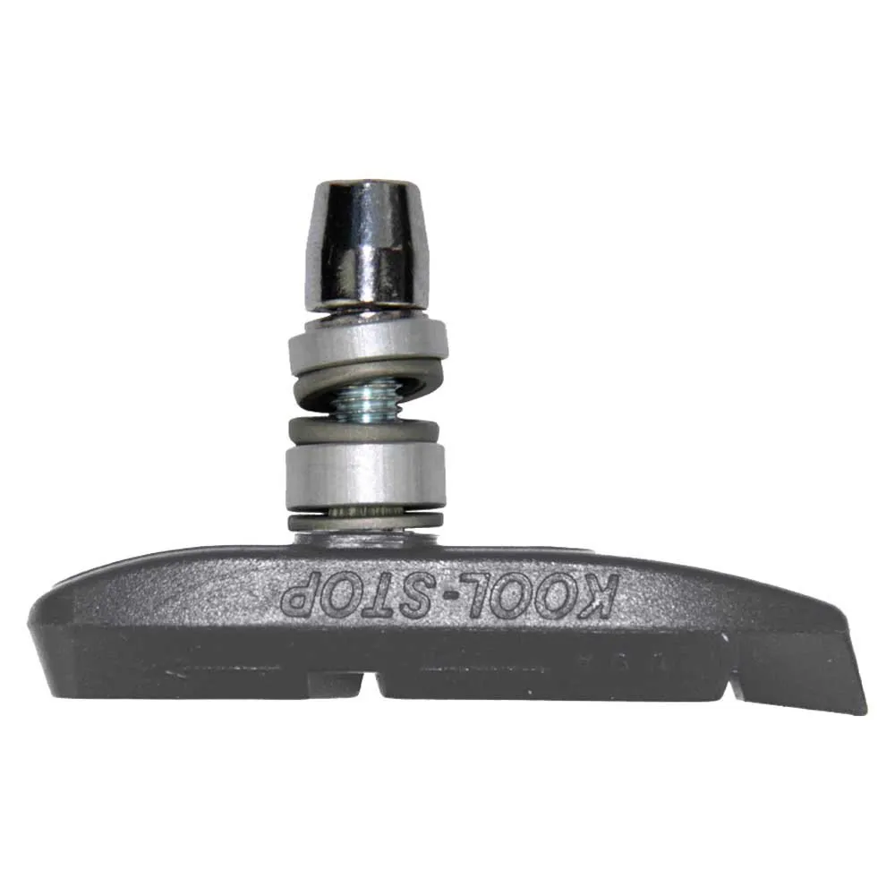 Kool-Stop Supra 2 E-bike Komplette Felgenbremsbeläge, Black / silver, One Size Kool-Stop Supra 2 E-bike Komplette Felgenbremsbeläge, Black / silver, One Size