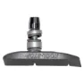 Kool-Stop Supra 2 E-bike Komplette Felgenbremsbeläge, Black / silver, One Size