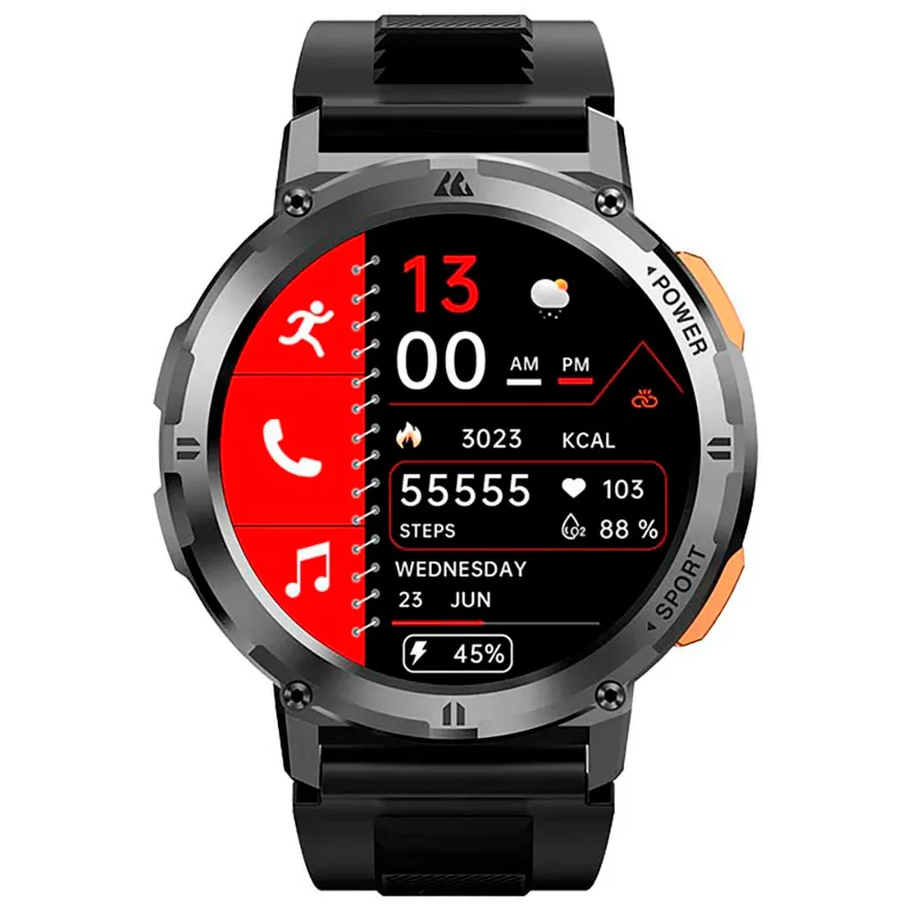 Kospet Tank T2 Smartwatch, Silver 2