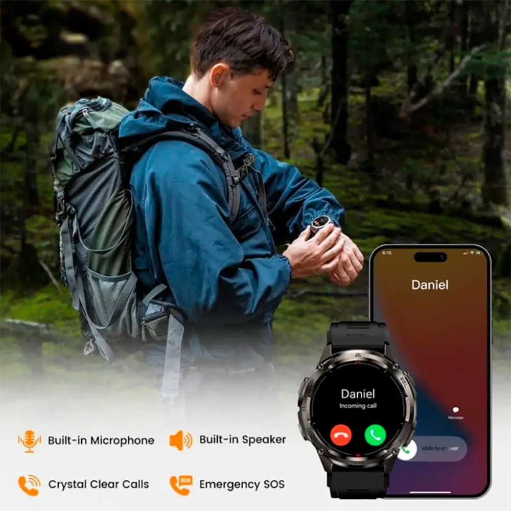 Kospet Tank T3 Ultra 2 Special Smartwatch, Silver Kospet Tank T3 Ultra 2 Special Smartwatch, Silver