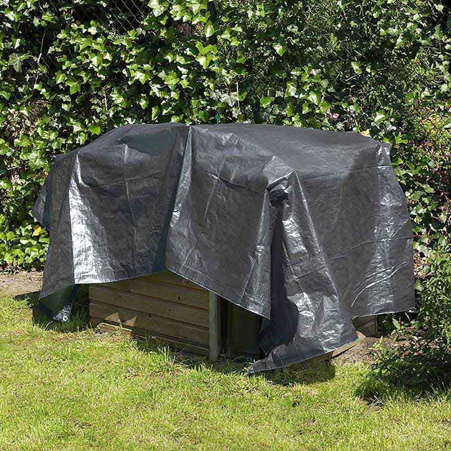 Kreator 5x8 M 240g/m2/m2 Terrassenmarkise unisex, Black, One Size Kreator 5x8 M 240g/m2/m2 Terrassenmarkise unisex, Black, One Size