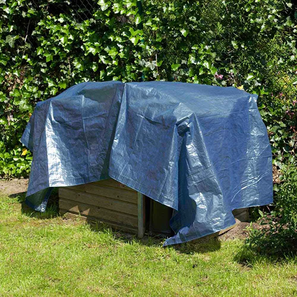 Kreator 6x10 M 70g/m2 Terrassenmarkise, Blue, One Size Kreator 6x10 M 70g/m2 Terrassenmarkise, Blue, One Size