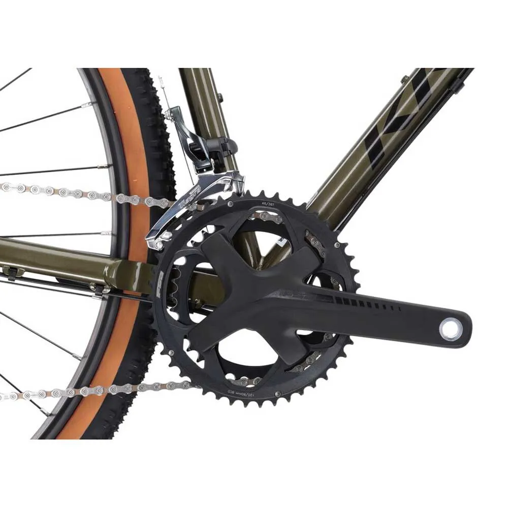 Kross Esker 4.0 700 Ltwoo Rd-r5010-m-a 2023 Gravelbike, Green Kross Esker 4.0 700 Ltwoo Rd-r5010-m-a 2023 Gravelbike, Green