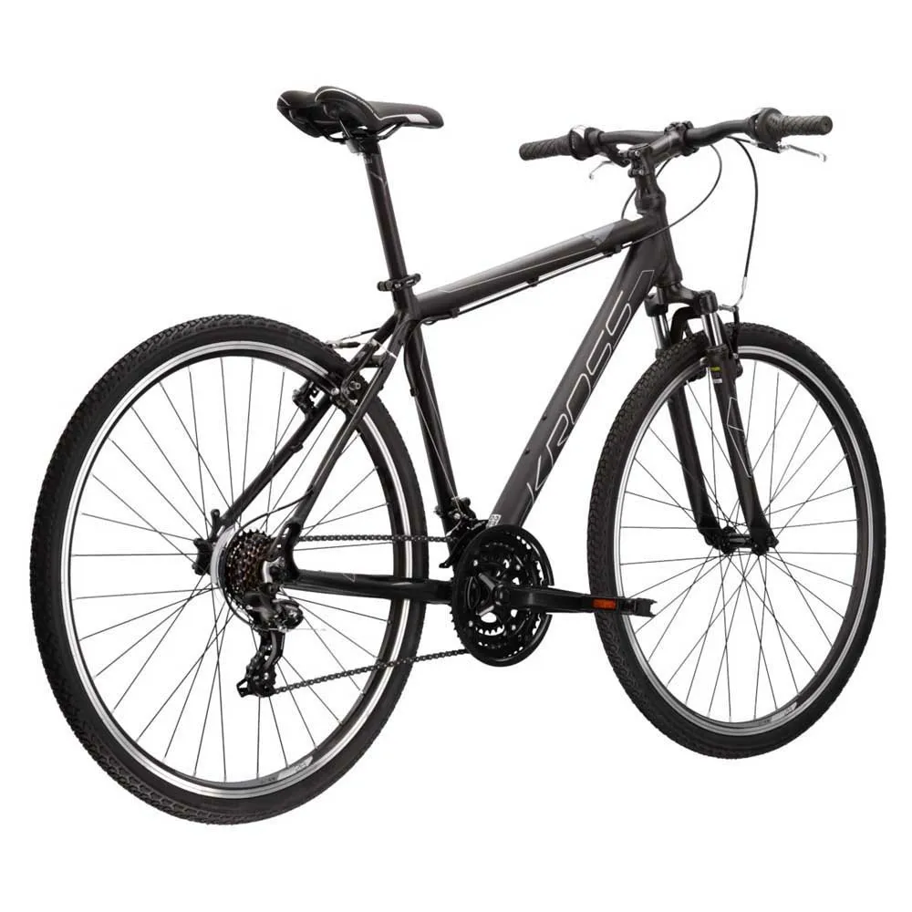 Kross Evado 1.0 700 Tourney Ty300 2023 Fahrrad, Black, M Kross Evado 1.0 700 Tourney Ty300 2023 Fahrrad, Black, M