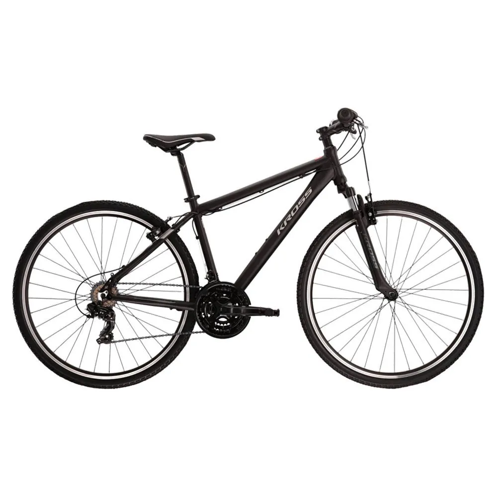 Kross Evado 1.0 700 Tourney Ty300 2023 Fahrrad, Black, M Kross Evado 1.0 700 Tourney Ty300 2023 Fahrrad, Black, M