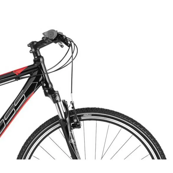 Kross Evado 3.0 28´´ Fahrrad, Black / red, M Kross Evado 3.0 28´´ Fahrrad, Black / red, M