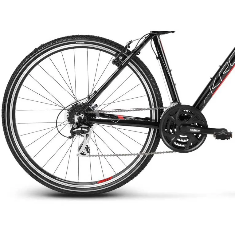 Kross Evado 3.0 28´´ Fahrrad, Black / red, M Kross Evado 3.0 28´´ Fahrrad, Black / red, M