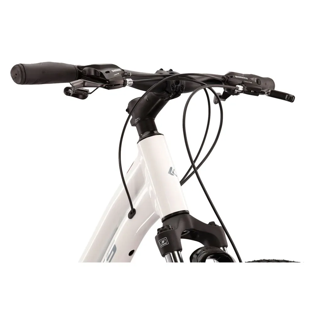 Kross Evado 3.0 Fahrrad, White / coral, M Kross Evado 3.0 Fahrrad, White / coral, M