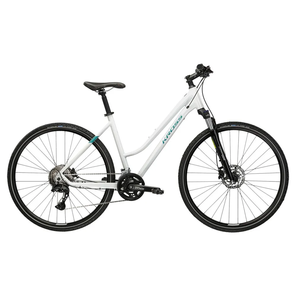 Kross Evado 7.0 700 Cues Rd U6020 Lady 2024 Fahrrad, White, L Kross Evado 7.0 700 Cues Rd U6020 Lady 2024 Fahrrad, White, L